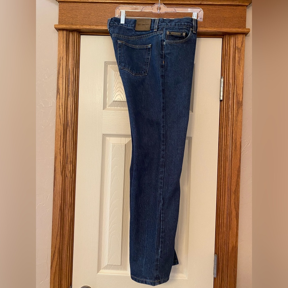Calvin Klein Womens Bootcut Denim Jean Sz 13 Straight Leg